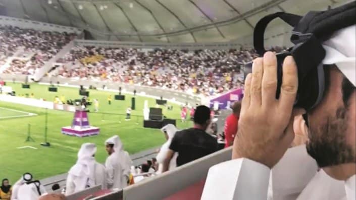 Ooredoo demonstrates future power of 5G technology at Amir Cup final