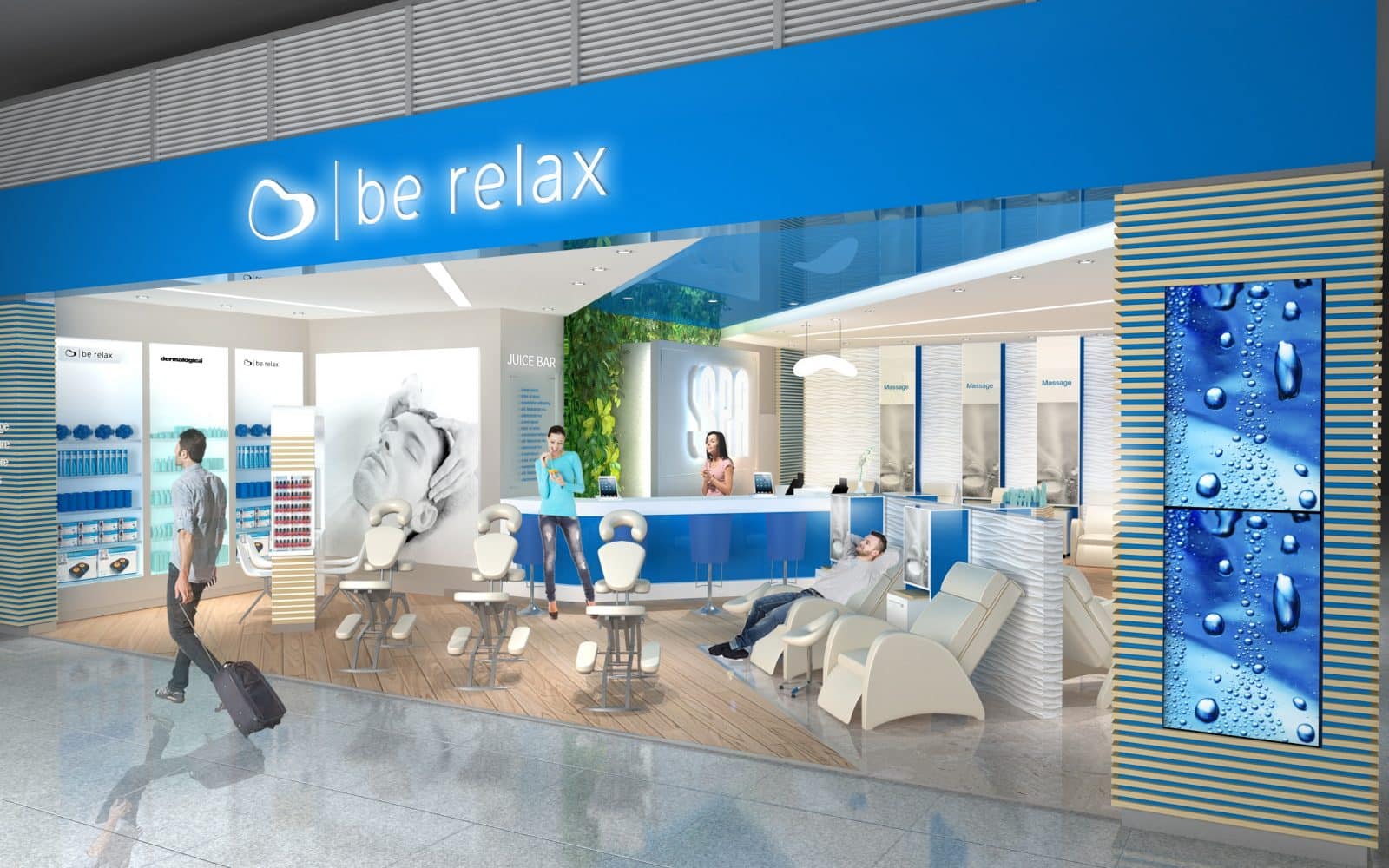 HIA opens travel wellness spa ‘Be Relax’ at terminal