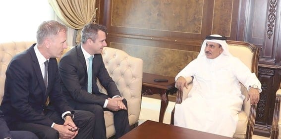 Qatar and Germany review transportation ties