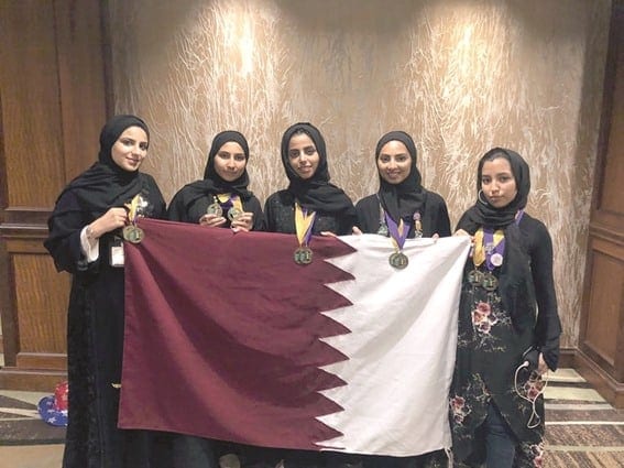 Qatar University team wins first place in Destination Imagination Challenges