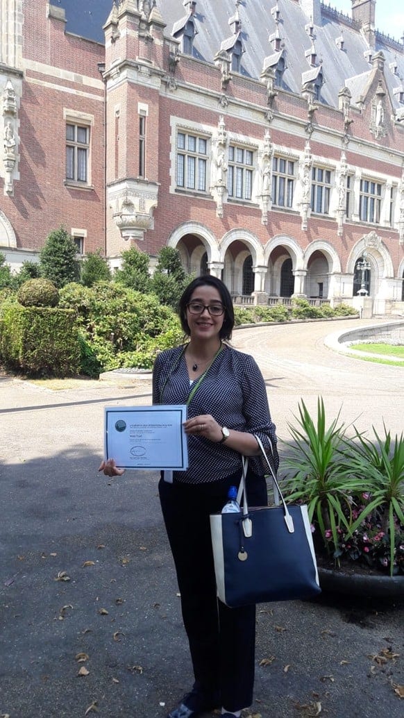 HBKU student joins summer course at The Hague Academy