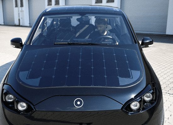 German start-up trials solar car that can charge as you drive