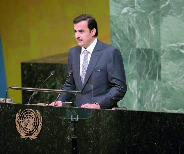 Amir to reiterate Qatar's stance on global issues at UN
