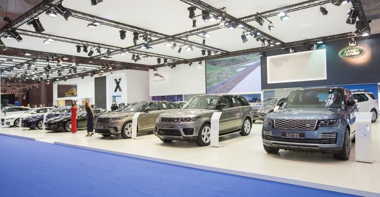 BOTH THE NEW RANGE ROVER AND RANGE ROVER SPORT SHOWCASED AT 2018 QATAR MOTOR SHOW #QMS2018 BOTH THE NEW RANGE ROVER AND RANGE ROVER SPORT SHOWCASED AT 2018 QATAR MOTOR SHOW #QMS2018