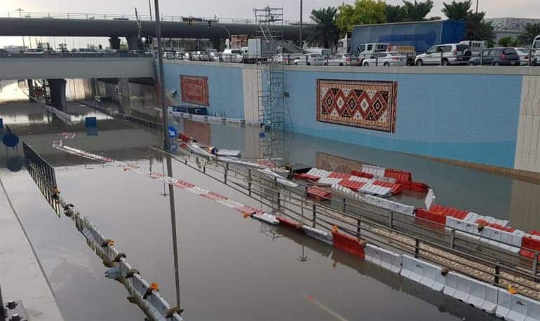 Ashghal urges motorists to avoid these flooded tunnels
