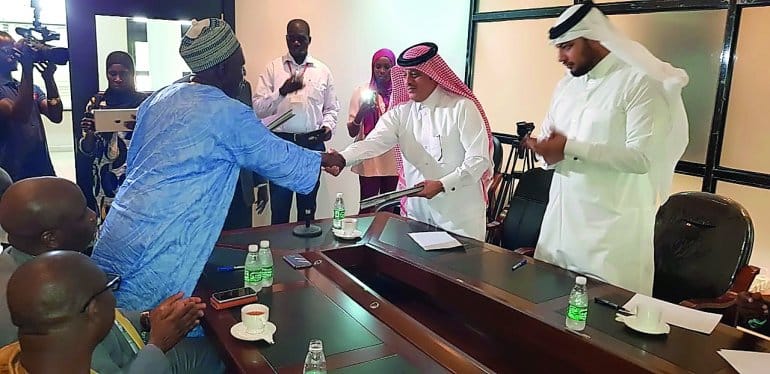 Qatar and Gambia sign grant agreement worth m