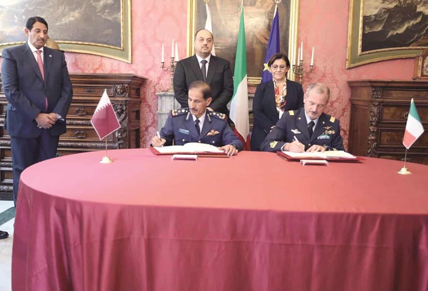 Defence minister holds talks in Italy, attends agreement signing ceremony