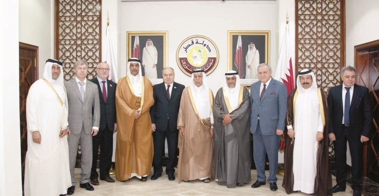 Qatar, Russia discuss bilateral relations Qatar, Russia discuss bilateral relations