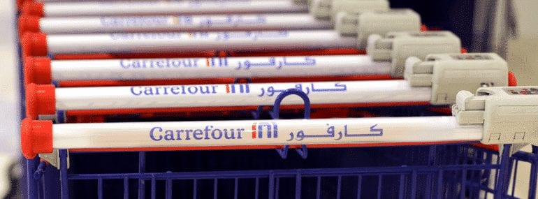 Q-Post provides home delivery service to Carrefour customers