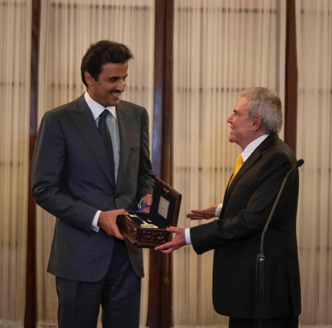 Amir receives Key of Lima City