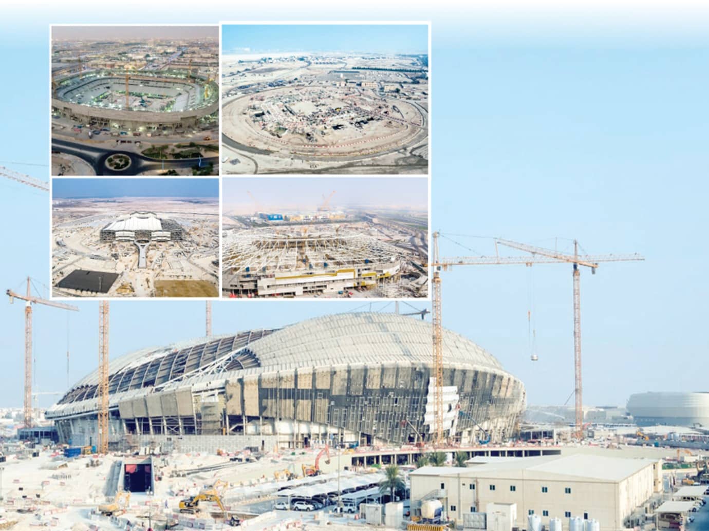 Four years to go for the first kick-off at the 2022 FIFA World Cup in Qatar