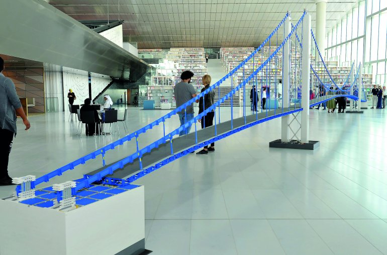 World’s longest LEGO bridge unveiled at QNL