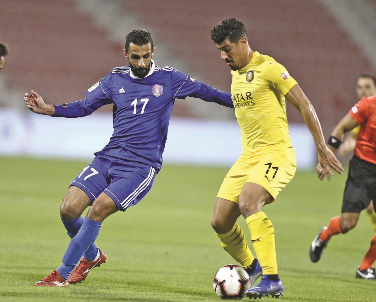 Bounedjah sets QSL goal record as Naji saves Al Duhail blushes