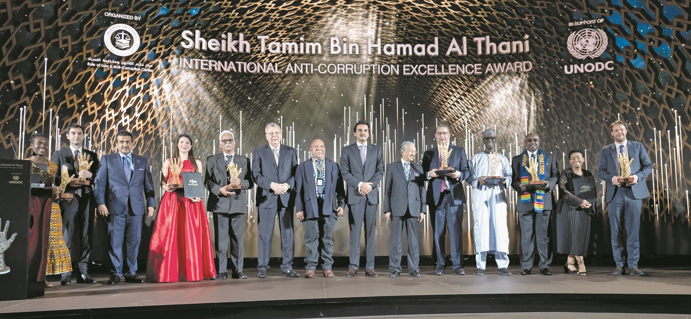 Amir honours winners of Anti-Corruption Award in Kuala Lumpur