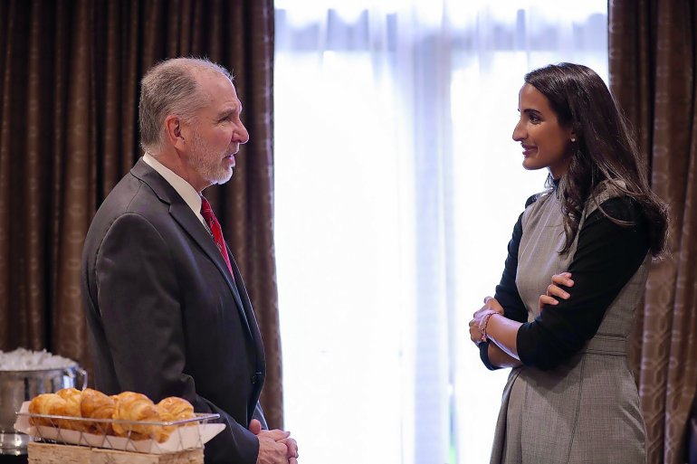 Sheikha Hind meets officials from QF partner universities’ home campuses in US