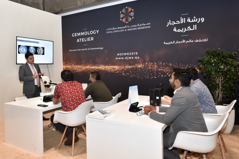 A variety of events on the sidelines of the 16th edition of the Doha Jewellery and Watches Exhibition offer visitors an unforgettable experience
