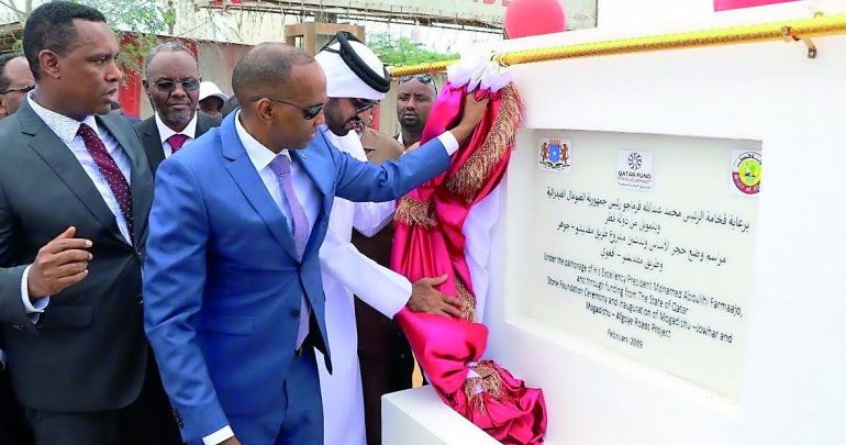 Somalia President praises Qatar’s support to development projects Somalia President praises Qatar’s support to development projects