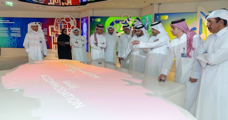 PM reviews progress of 2022 World Cup projects PM reviews progress of 2022 World Cup projects