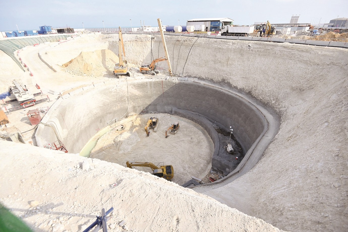 Ashghal begins excavation of outfall tunnel linked to Mesaimeer surface & storm water drainage tunnel