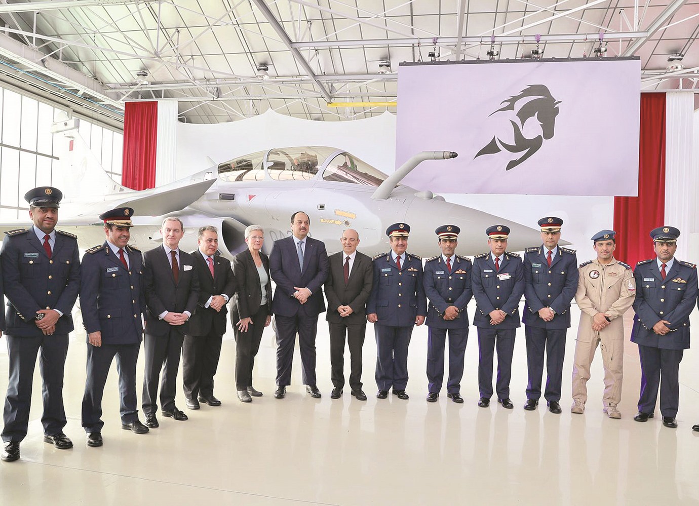 Amiri Air Force receives first French fighter aircraft Rafale