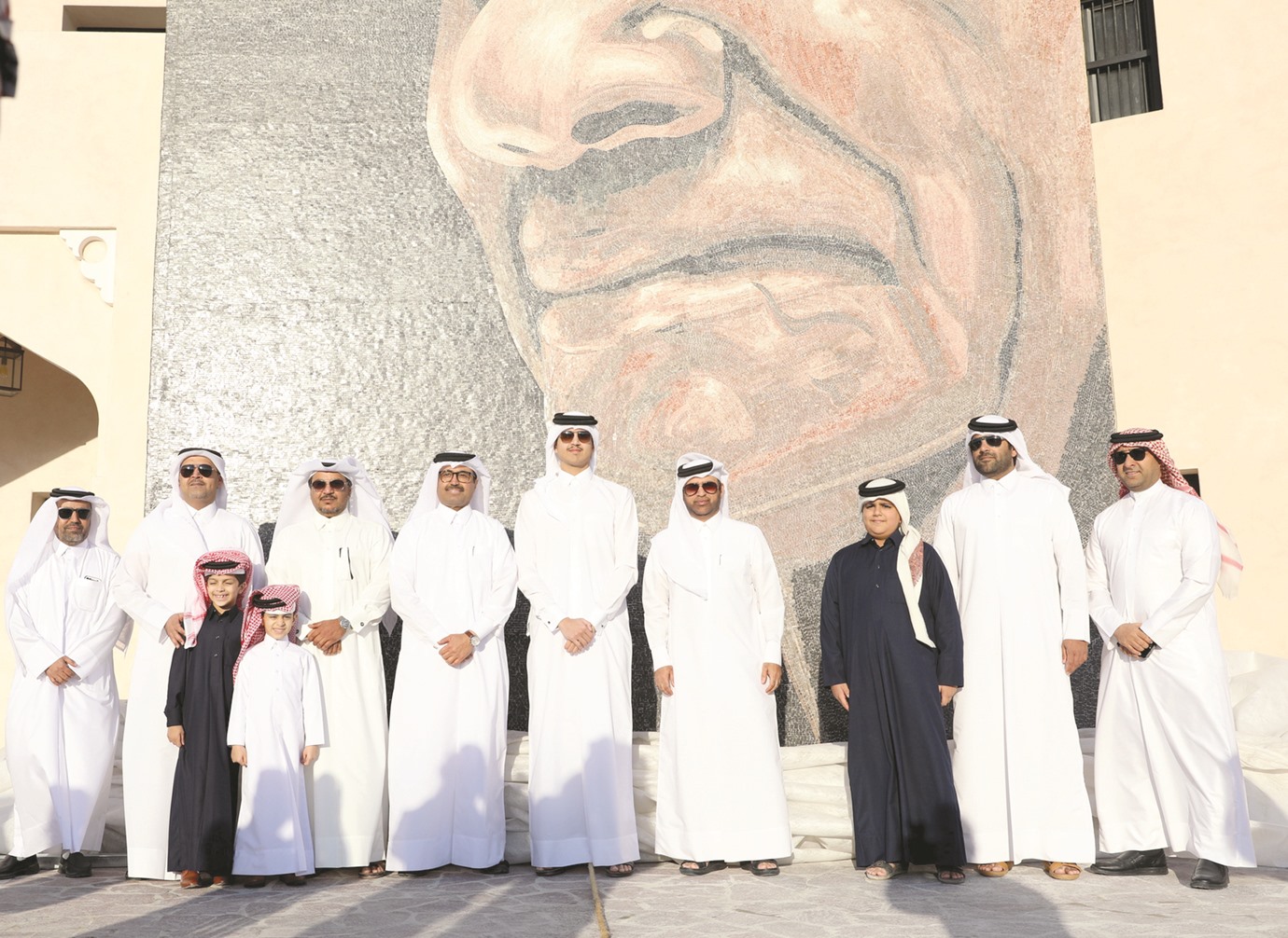 Katara unveils massive mural made with more than one million mosaic tiles