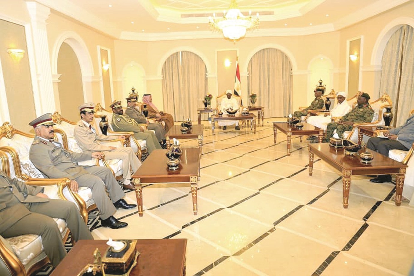 Sudan President meets Defence Minister
