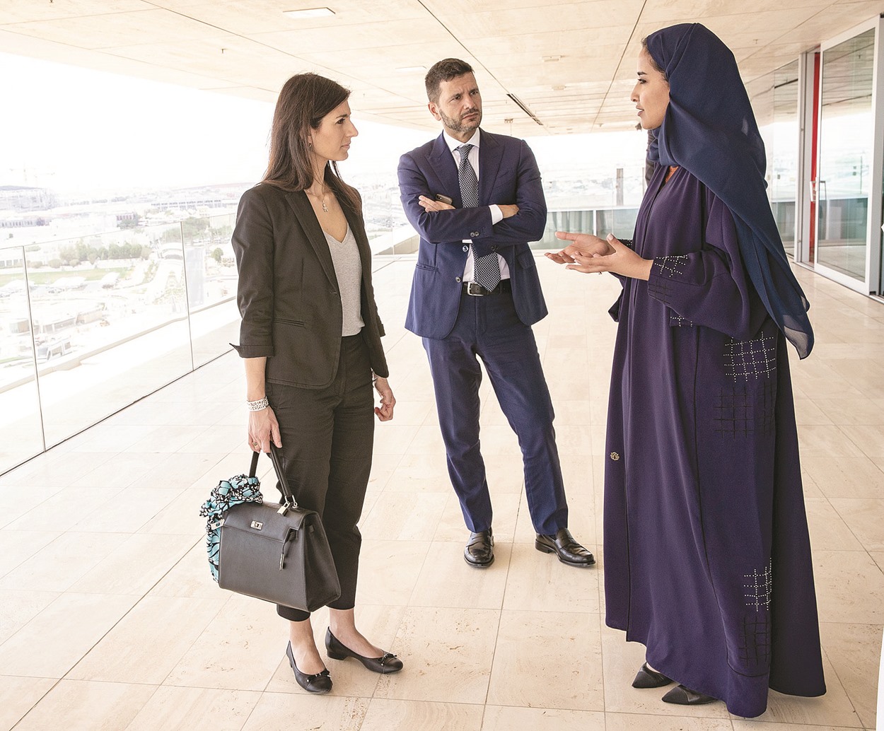Sheikha Hind meets Mayor of Rome