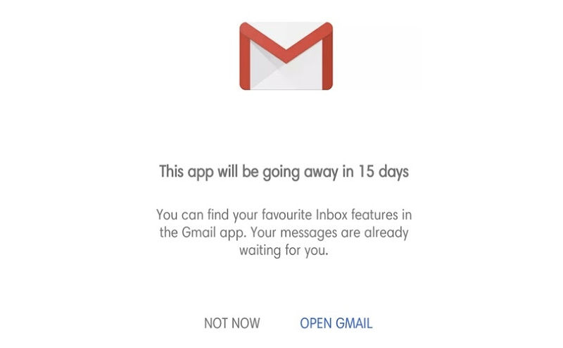 Google will shut down its Inbox app on April 2nd