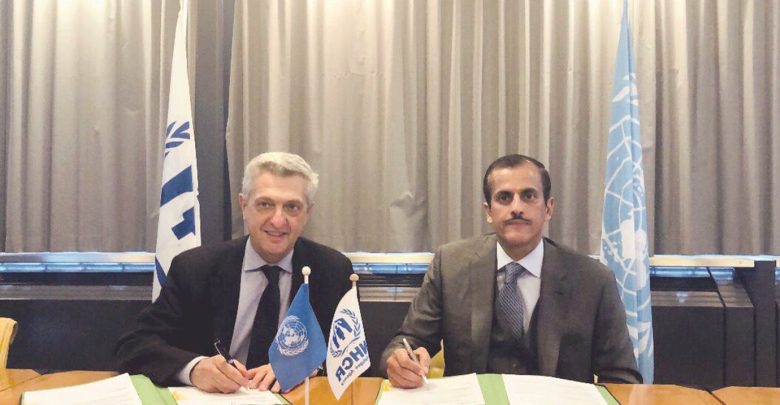 Thani Bin Abdullah Fund provides $ 35 million grant to 900,000 refugees Thani Bin Abdullah Fund provides $ 35 million grant to 900,000 refugees