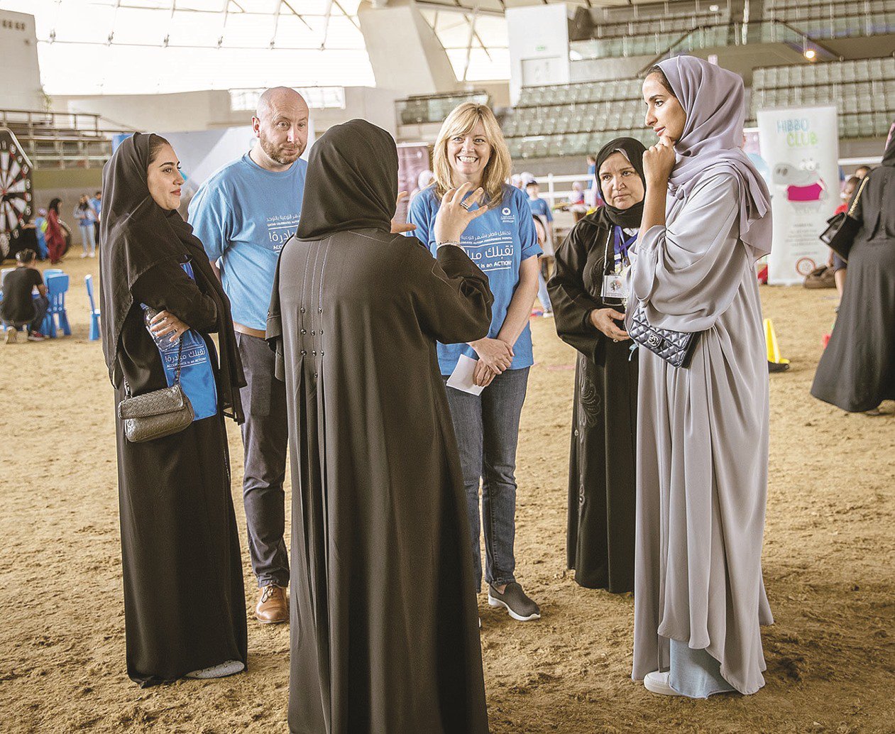 Sheikha Hind attends QF’s autism awareness event