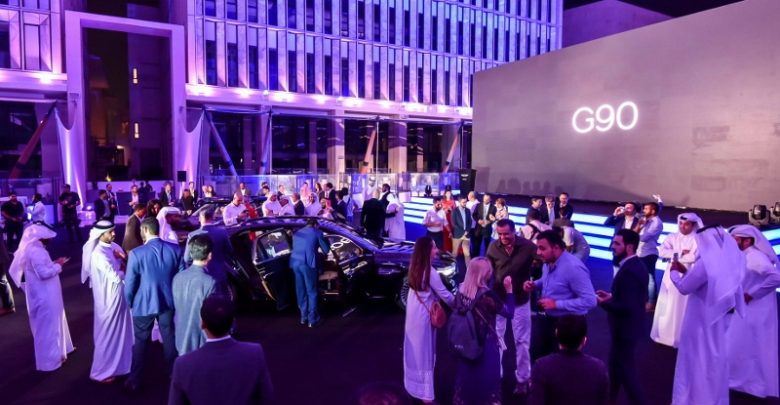 Skyline Automotive launches its new Genesis G90 during unveiling ceremony at Msheireb Downtown Skyline Automotive launches its new Genesis G90 during unveiling ceremony at Msheireb Downtown