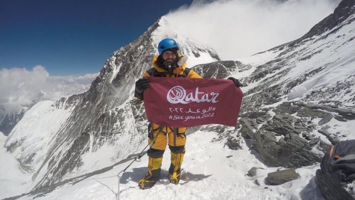 Qatari makes history as first Arab to reach Everest and Lhotse peaks