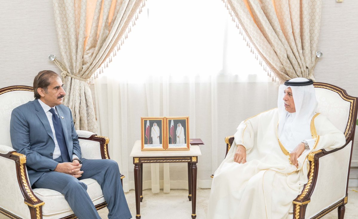 Shura Council Speaker meets Ambassadors of China and Pakistan