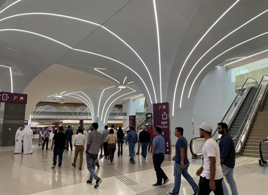 Doha Metro embarks on its historic journey Doha Metro embarks on its historic journey