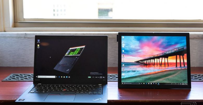 Lenovo reveals a very small desktop computer Lenovo reveals a very small desktop computer