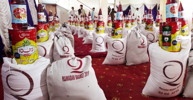 QC distributes food baskets and Eid clothes in Pakistan QC distributes food baskets and Eid clothes in Pakistan
