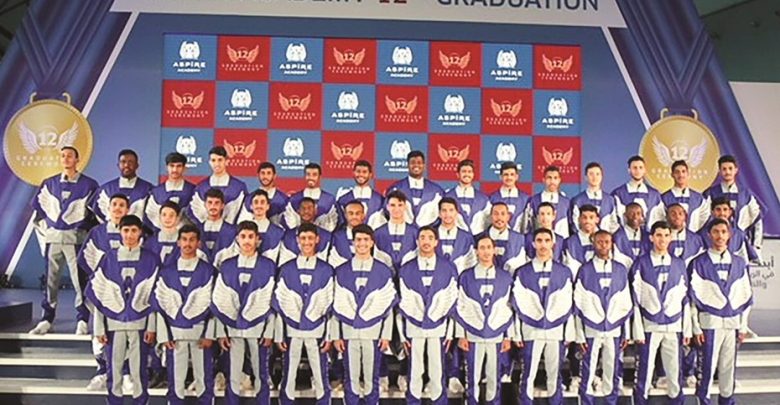 Aspire Academy celebrates graduation of 12th batch Aspire Academy celebrates graduation of 12th batch