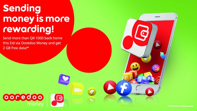 Ooredoo announces free data promotion for Ooredoo Money customers this Eid