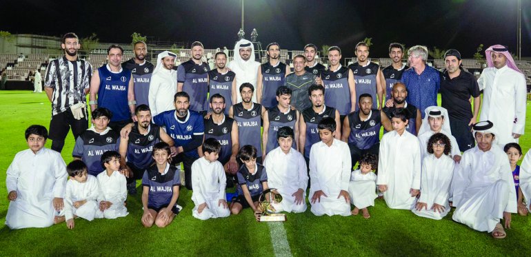 Sheikh Joaan crowns ‘Al Wajbah’ Champions of Ramadan Super Football Tournament Sheikh Joaan crowns ‘Al Wajbah’ Champions of Ramadan Super Football Tournament