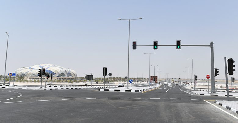 Ashghal Opens a New Interchange on Al Khor Road Ashghal Opens a New Interchange on Al Khor Road