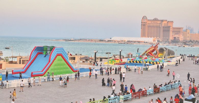 Katara witnesses large number of visitors Katara witnesses large number of visitors