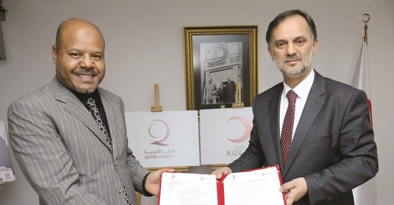 Turkish Red Crescent honours Qatar Charity Turkish Red Crescent honours Qatar Charity