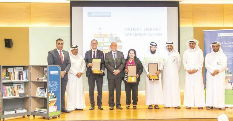HMC's first mobile patient library opens at QRI HMC's first mobile patient library opens at QRI