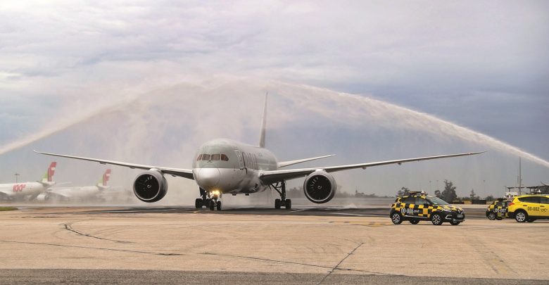 Qatar Airways touches down in Lisbon for the first time Qatar Airways touches down in Lisbon for the first time
