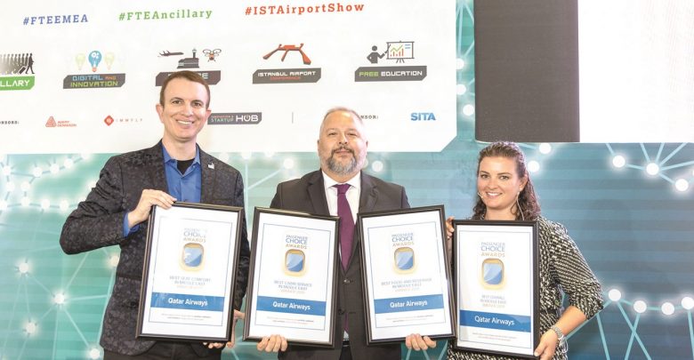 Qatar Airways wins four '2019 APEX Passenger Choice Awards' Qatar Airways wins four '2019 APEX Passenger Choice Awards'