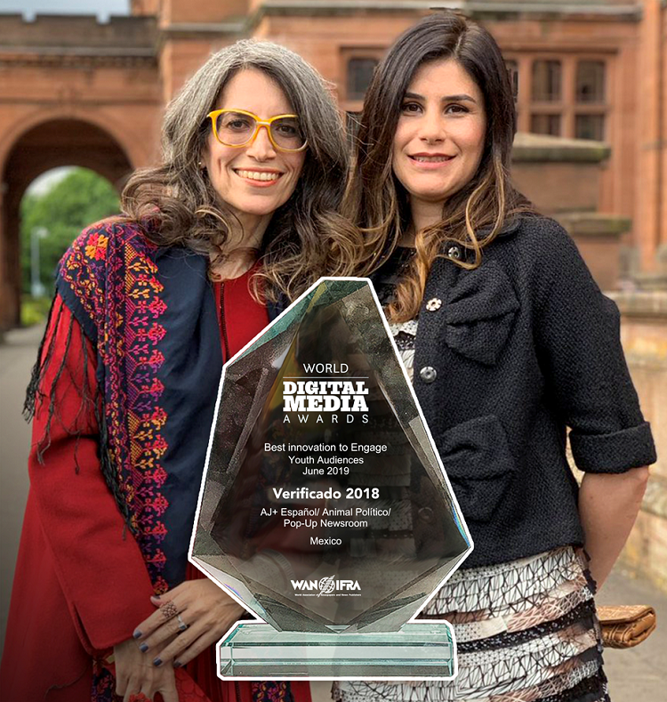 AJ+ Español wins a World Digital Media Award