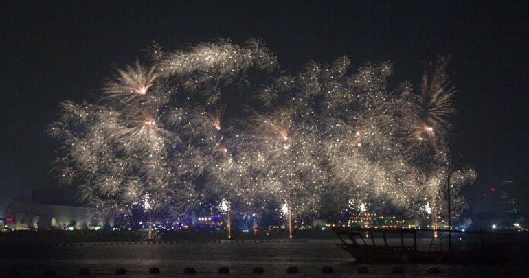 Gifts, fireworks and stage play at Katara for Eid Gifts, fireworks and stage play at Katara for Eid