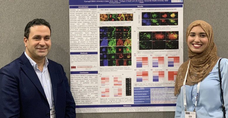 International stem cell research org honours HBKU student International stem cell research org honours HBKU student