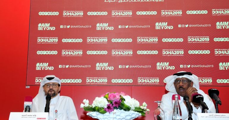 Ooredoo is national partner for IAAF World Athletics Championships Doha 2019 Ooredoo is national partner for IAAF World Athletics Championships Doha 2019