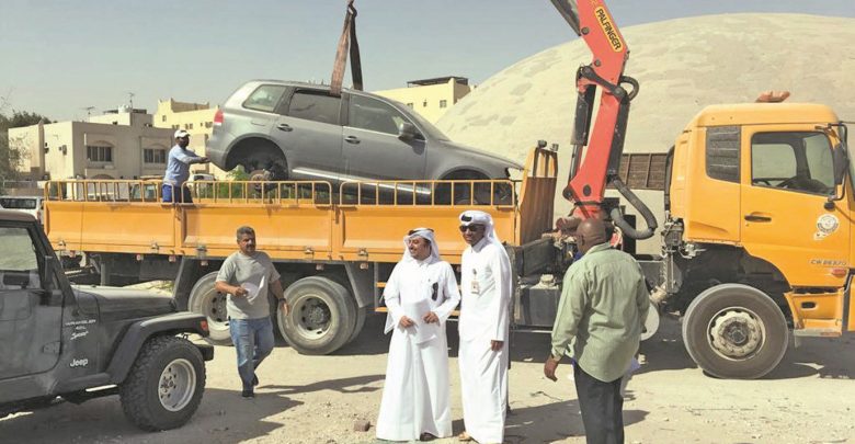 50 vehicles removed at old airport area in first days of campaign to remove abandoned vehicles 50 vehicles removed at old airport area in first days of campaign to remove abandoned vehicles